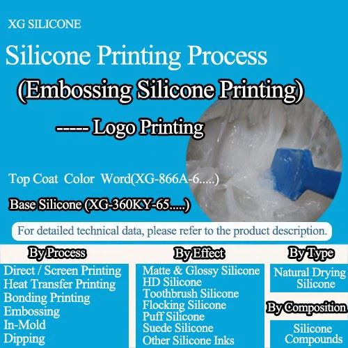 Embossing Silicone For Screen Printing