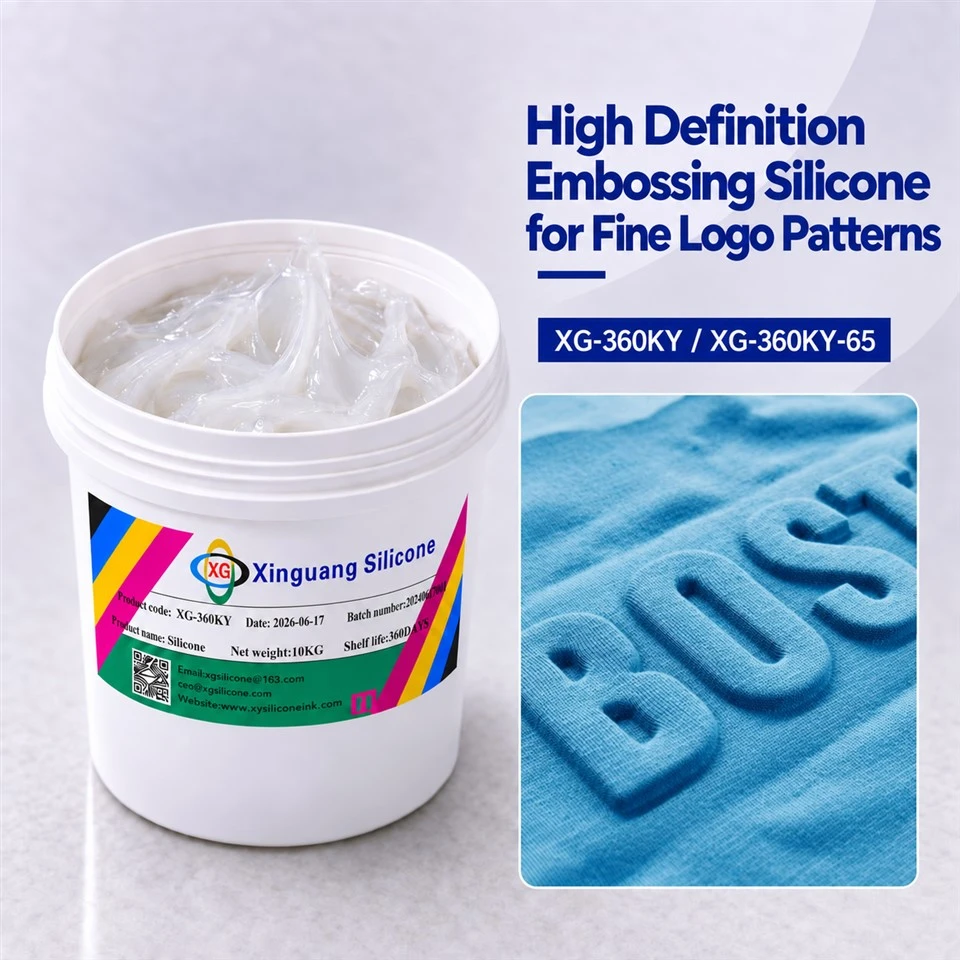 High Definition Embossing Silicone For Fine Logo Patterns