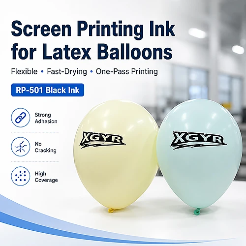 Screen Printing Ink for Latex Balloons: Flexible, Fast-Drying One-Pass Solution