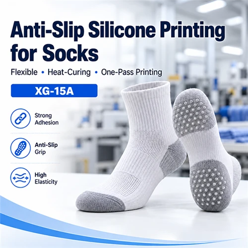 Anti-Slip Silicone Printing for Socks | Grip Dots and Sole Patterns