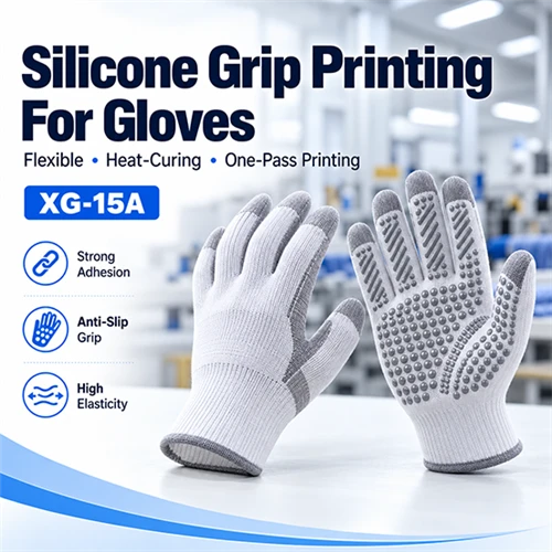 Silicone Grip Printing for Gloves | Palm and Finger Anti-Slip Patterns