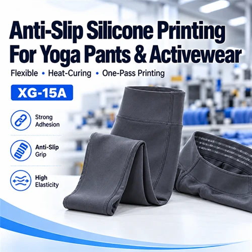 Anti-Slip Silicone Printing for Yoga Pants and Activewear