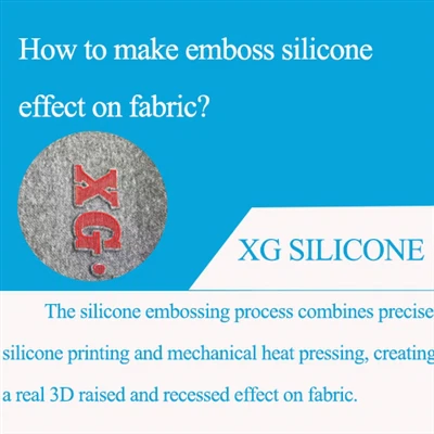 How To Make Emboss Silicone Effect On Fabric