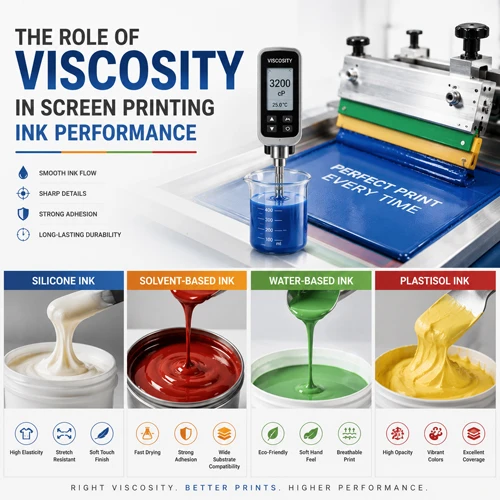 The Role Of Viscosity In Screen Printing Ink Performance