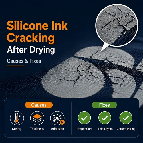 Why Is Silicone Ink Cracking After Drying? Causes And Solutions