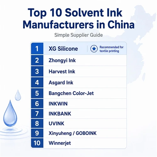 TOP 10 Solvent Ink Manufacturers in China