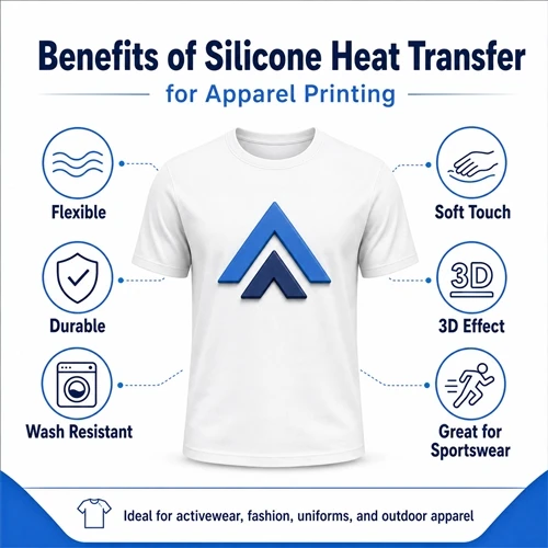Benefits Of Silicone Heat Transfer For Apparel Printing