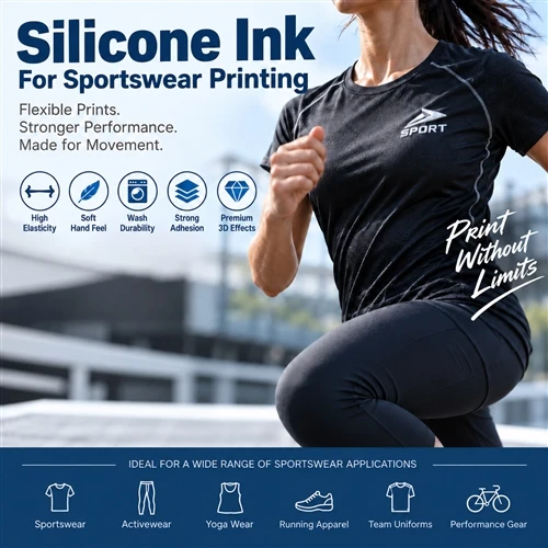 Silicone Ink For Sportswear Printing