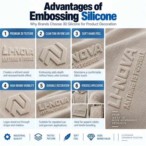 What Are The Advantages Of Silicone Embossing For Product Decoration?