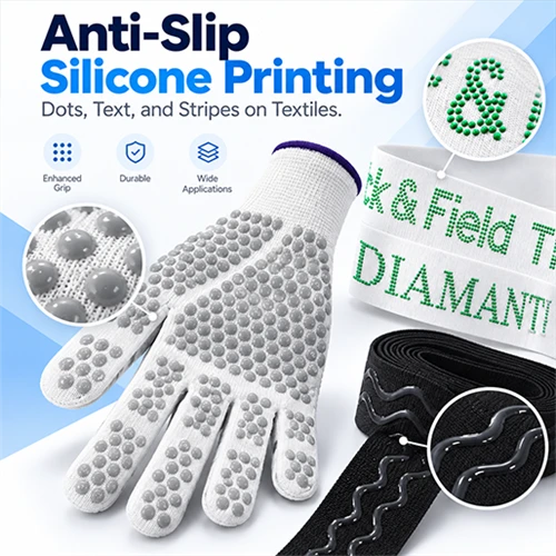 How To Print Heat-Curing Anti-Slip Silicone On Textiles