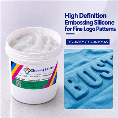 High Definition Embossing Silicone For Fine Logo Patterns